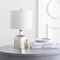 Jonathan Y Gemma 19" Glass Bell LED Table Lamp, Gold JYL1036A - alternate 4