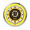 Holland Bar Stool Co Boston Bruins Double Neon 19" Clock, NHL Clk19BosBru - alternate 1