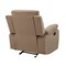Homeroots 40" Modern Beige Fabric Chair 329385 - alternate 2