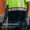 Ergodyne Hi-Vis Shirt, M, Lime, Short Sleeve 22163 - alternate 4