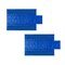 Mytee Products Blue Airbag/Parachute Ultra Light Lumber Tarp 20ft x 27ft 6ft Drop 14Oz Vinyl, 2PK LT6FT-AB-BLUEx2 - alternate 3