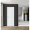 Sartodoors Slab Door Panel 36 x 80 inches, BASIC 0111 Arctic White, Wood Veneer Doors, Pocket Closet Sliding BASIC0111S-MAW-36 - alternate 3