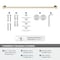 Amerock Monument Golden Champagne Contemporary 24 in 610 mm Towel Bar BH36084BBZ - alternate 2