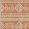 Homeroots 9' X 12' Copper And Ivory Southwestern Washable Indoor Outdoor Area Rug 593664 - alternate 3