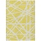 Homeroots 8' X 10' Yellow And Linen Geometric Washable Indoor Outdoor Area Rug 600501 - alternate 3