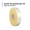 Scotch Packing Tape, 3.5 mil Thick, 2.8 in W x 999.6 yd L, 3 in Core Dia., Clear, 4 PK 315 - alternate 4