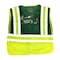 Pip ANSI Type P Class 2 Incident Command Safety Vest 302-PSV-GRN-M/XL - alternate 2