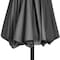 Pure Garden Patio Umbrella w/ Lights 10 ft Outdoor Sun Shade Canopy w/ 32 Solar LEDs UV 30+ Protection 50-LG1424 - alternate 4