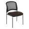 Office Star Products ProGrid Titanium & Black Visitors Chair, Straight Legs, Dillon Brown 86724R-R102 - alternate 1