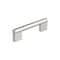 Amerock Versa 3-3/4 inch (96mm) Center-to-Center Polished Nickel Cabinet Pull, 10PK 10VMP36912PN - alternate 1
