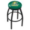 Holland Bar Stool Co 30" Blk Wrinkle Northern Michigan Swivel Bar Stool, Accent Ring L8B2B30NorMic - alternate 1