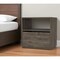 Homeroots 20" Dark Brown Wood Nightstand 488505 - alternate 4