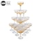 Lavish Home Plastic Champagne Glasses 5oz Reusable or Disposable Coupe Glasses w/ Grooves, 100PK JG1012-1 - alternate 5