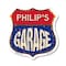Signmission Philip's Garage, 12 Inch X 12 Inch, Aluminum Metal Sign SHI-A-12-383-PHILIP - alternate 1