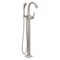 Delta Stryke Floor Mount Tub Filler Trim, 12.47 in, Lumicoat Stainless T4777-SS-PR-FL - alternate 2