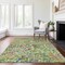 Homeroots 3' X 5' Fern Green And Artichoke Green Paisley Washable Indoor Outdoor Area Rug 588606 - alternate 3