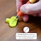 Grizzly Supply Small Cable Label, 1 in L, 1.2 in W, Hook and Loop Closure, Assorted Colors, 12PK GS-HLCL-Small - alternate 6