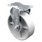Service Caster 5 Inch Semi Steel Wheel Rigid Top Plate Caster SCC-20R515-SSR - alternate 1