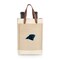 Picnic Time Family Of Brands NFL Carolina Panthers - Pinot Jute 2 Bottle Insulated Wine Bag 539-02-187-054-2 - alternate 2
