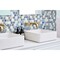 Apollo Tile Light Blue 10.8 in x 11.5 in Glass Glossy Floor and Wall Mosaic Tile 8.63 sqft/case, 10PK APLAHX8805A - alternate 3