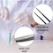 A2Z Scilab Forceps Micro 8 Inch Straight Serrated Narrow-Tip Stainless Steel Tweezers A2Z-ZR1128 - alternate 4