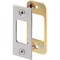 Defender Security Deadbolt Strike, 2-3/4 in L, 1-1/8 in W, Steel, Satin Nickel E 2483 - alternate 2