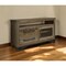 Homeroots 51" Brown Solid Wood Cabinet Enclosed Storage Distressed TV Stand 528720 - alternate 1