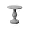 Monarch Specialties Accent Table 25"h, Indoor or Outdoor, Nightstand, Round, Side Table, Grey, Transitional I 4160 - alternate 1