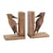 Homeroots Set of Two Brown Wood Bird Decorative Bookends, 2PK 633975 - alternate 4