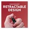 Paper Mate Profile Ballpoint Pen, Retractable, Bold 1.4 mm, Black Ink, Smoke/Black Barrel, 8PK 1960667 - alternate 2