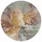 Homeroots 8' Gold And Gray Round Abstract Washable Indoor Outdoor Area Rug 615610 - alternate 4
