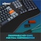 Adesso WIRED/WIRELESS/BLUETOOTH ERGONOMIC MULTI-OS ILLUMINATED MECHANICAL VIA KEYBOARD EASYTOUCH1500 - alternate 3