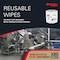 Wypall WypAll PowerClean X80 Heavy Duty Cloths 41025, Jumbo Roll, Extended Use Towels, White, 455 Sheets/Roll 41025 - alternate 5