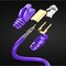Maximm 12ft Flat Cat7 SFTP Shielded Ethernet Cable, 2PK, Pink, 2PK CAT7-12FTPINK-2PK - alternate 3