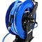 Blu Shield 3/8in. x 100' Dual Arm Rubber Pressure Washer Hose Reel Auto-Retractable with 6' Lead-in TTPWR38100-NM - alternate 3