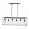 Jonathan Y Marion 37.75" 6-Light Adjustable Iron Farmhouse Rustic LED Dimmable Pendant, Oil Rubbed Bronze JYL7505A - alternate 8
