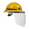 Bouton Optical Aluminum Face Shield Bracket for Full Brim Hard Hats 251-01-5270 - alternate 2