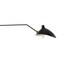 Jonathan Y Frank 35" Iron Retro Swing LED Wall Sconce, Black JYL9067B - alternate 3