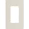 Lutron Designer Wall Plates, Number of Gangs: 1 Gloss Finish, Light Almond CW-1-LA - alternate 1