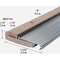 M-D Building Products Building Products 4-9/16'' x 1-1/8'' x 36'' Silver Adjustable Aluminum & Hardwood Threshold 76265 - alternate 2