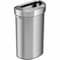 Hls Commercial 23 Gallon Semi-Round Open Top Trash Can HLS23DOT - alternate 1