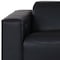 Homeroots 93in Black and Brown Leather Power Reclining Loveseat With Storage 720540 - alternate 4