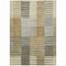 Homeroots 5' X 8' Brown Gold And Taupe Striped Washable Indoor Outdoor Area Rug 581684 - alternate 5