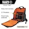 Klein Tools 1680d Ballistic Weave Body, Black/Orange/Gray, 19.25" (48.9 cm) Height 55482 - alternate 3