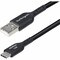 Startech.Com 15ft (4.5m) USB-A to USB-C Charging Cable, Charge & Sync, 3A, USB 2.0, TPE Jacket - Black USB Charg USB2AC15FBKE - alternate 1