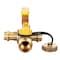 Everflow Press High Flow Drain Ball Valve, 3 Way Adjustable Flow Path, Brass 1" 706R001-NL - alternate 1