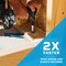 Tapcon 5/8 x 6 in Heavy-Duty Hex Head Concrete Anchors Corrosion Resistant Blue Climaseal Coating, 2PK 50416 - alternate 2