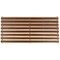 Kings County Tools Wooden Door Mat Boot Brush Scraper Outdoor Mat Front Doormat w/ Built-In PVC Shoe Cleaner Brush GW36E01-01 - alternate 3