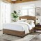 Crosley Serena Rattan King Bed KF727002BN - alternate 4
