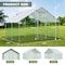 Wrightmaster 9.8 ft. x 6.5 ft. x 6.5 ft.  Large Metal Chicken Coop w/ Waterproof and Anti-Ultraviolet Cover ZR-5505P437798 - alternate 5